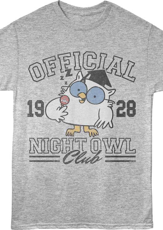 Official Night Owl Club Tootsie Pop T-Shirt - main product image