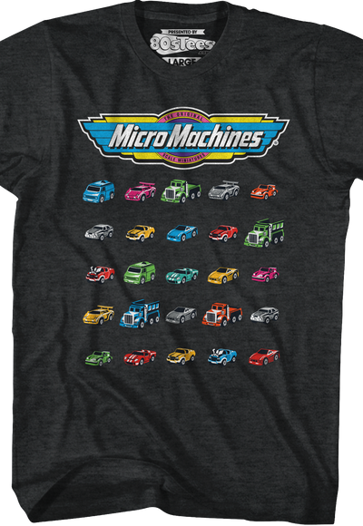 OG Line Up Micro Machines T-Shirt