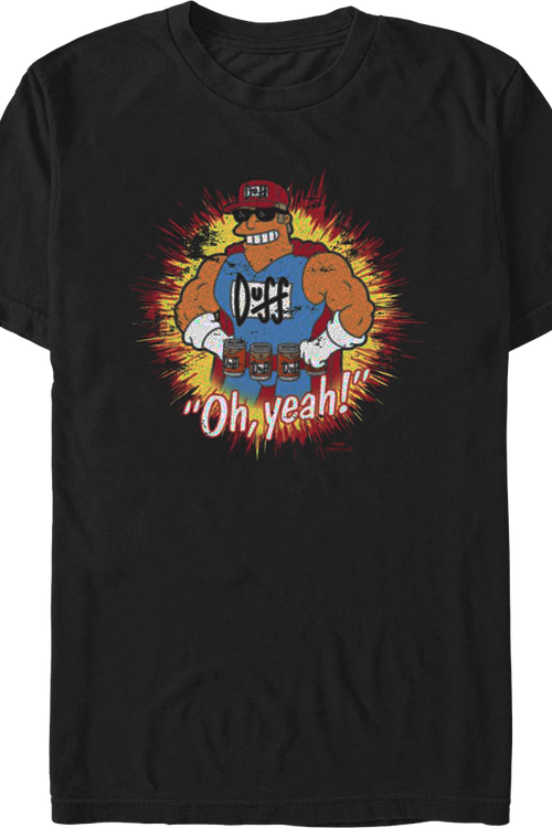 Oh Yeah! Duffman Simpsons T-Shirtmain product image