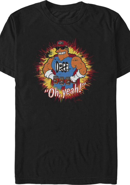 Oh Yeah! Duffman Simpsons T-Shirt - main product image