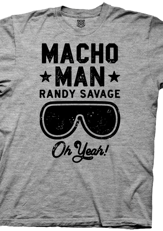 Oh Yeah Macho Man Randy Savage Shirt - main product image