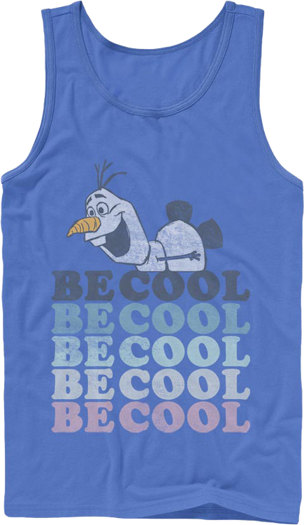 Olaf Be Cool Frozen Tank Top - main product image