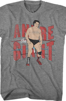 Old School Andre The Giant T-Shirt