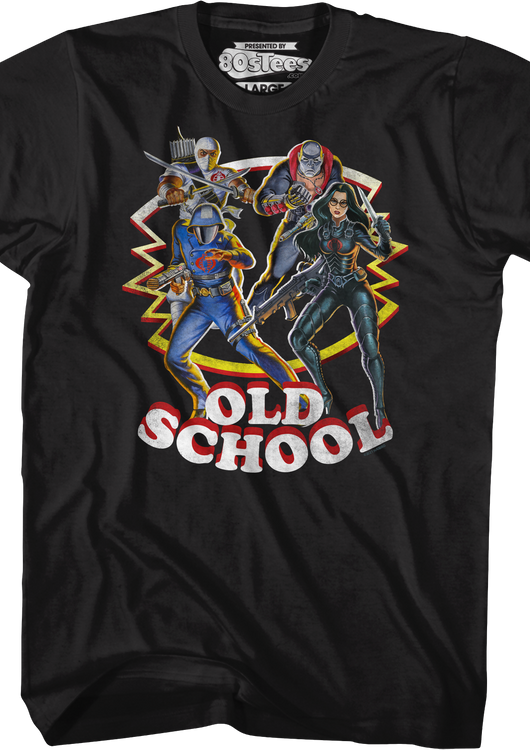 Old School Cobra GI Joe T-Shirt - main product image