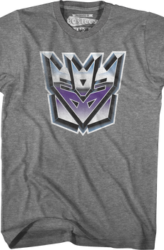 Old School Decepticons Logo Transformers T-Shirt