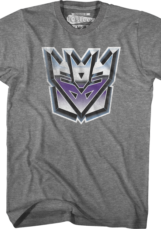 Old School Decepticons Logo Transformers T-Shirt - main product image