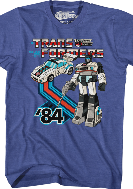 Old School Jazz Transformers T-Shirt - main product image