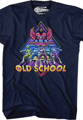 Old School Mighty Morphin Power Rangers T-Shirt