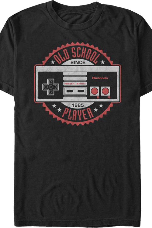 Old School Player Nintendo T-Shirtmain product image