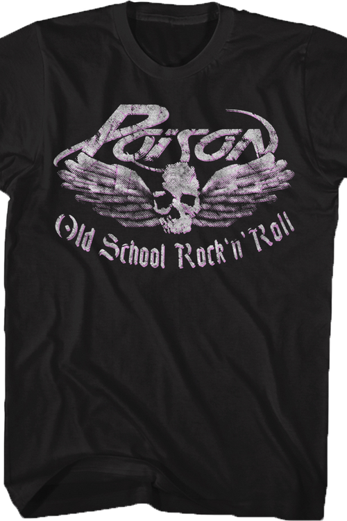 Old School Rock n Roll Poison T-Shirt - main product image