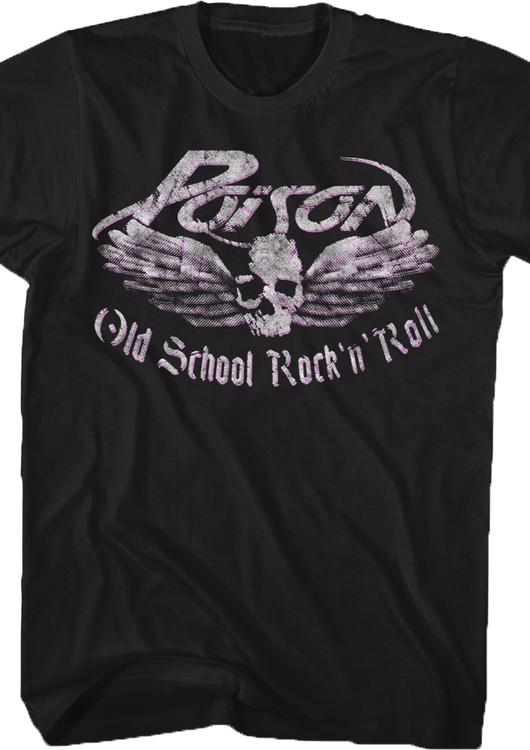 Old School Rock n Roll Poison T-Shirt - main product image