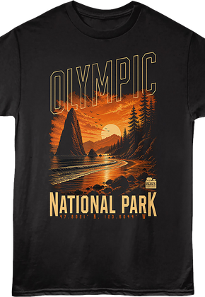 Sunset Olympic National Park T-Shirt