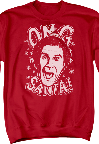 OMG Santa Elf Sweatshirt