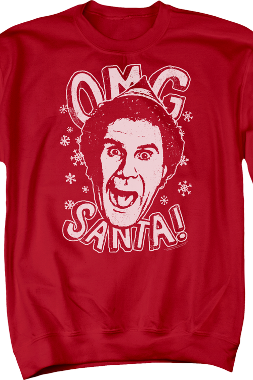 OMG Santa Elf Sweatshirtmain product image