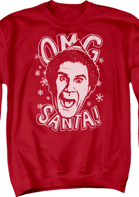 OMG Santa Elf Sweatshirt - main product image