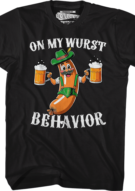 On My Wurst Behavior T-Shirt - main product image