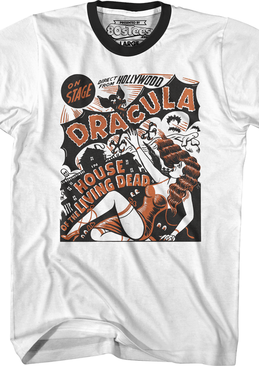 On Stage Poster Dracula Ringer Shirt - main product image