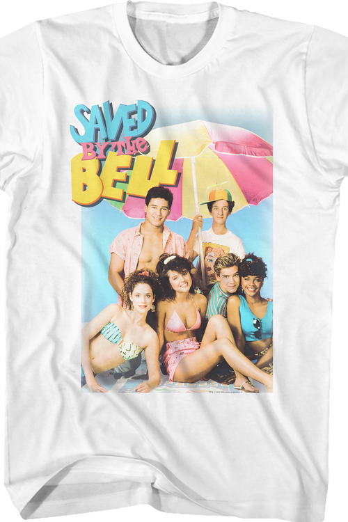 On The Beach Saved By The Bell T-Shirtmain product image