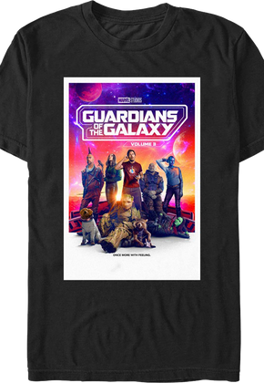 Once More With Feeling Poster Guardians Of The Galaxy T-Shirt