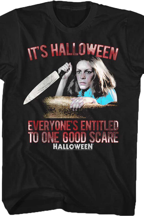 One Good Scare Halloween T-Shirt - main product image