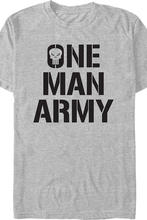 One Man Army Punisher Marvel Comics T-Shirtmain product image
