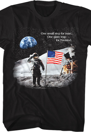 One Small Step For Man One Giant Leap For Mankind NASA T-Shirt