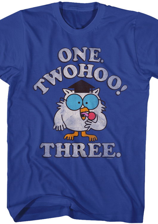 One Two Three Tootsie Pop T-Shirt - main product image