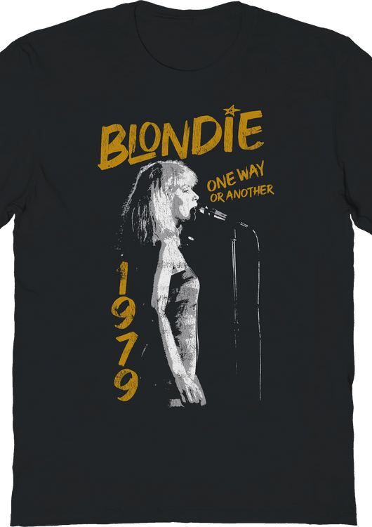 One Way Or Another 1979 Blondie T-Shirt - main product image