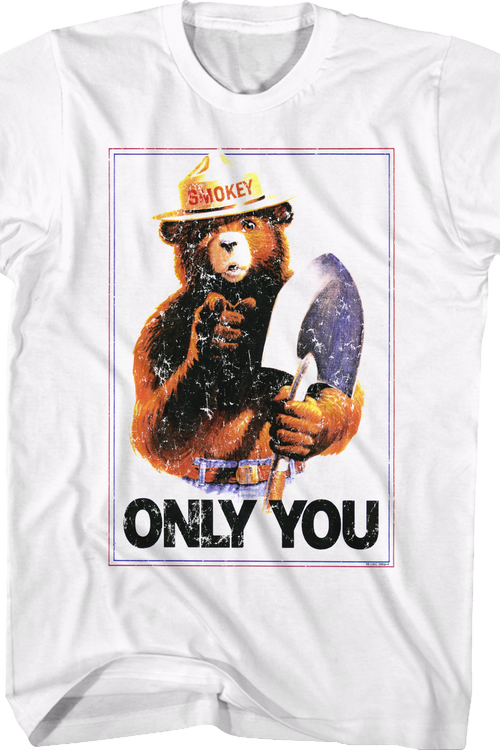 Only You Smokey Bear T-Shirtmain product image