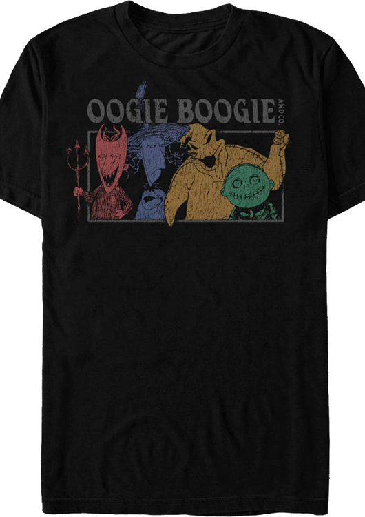 Oogie Boogie And Co. Nightmare Before Christmas T-Shirt - main product image