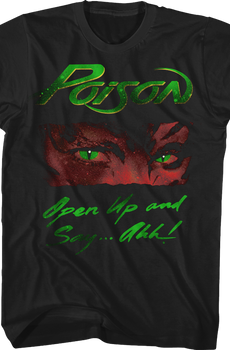 Open Up and Say Ahh Album Cover Poison T-Shirt