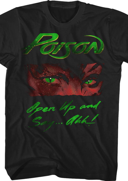 Open Up and Say Ahh Album Cover Poison T-Shirt - main product image