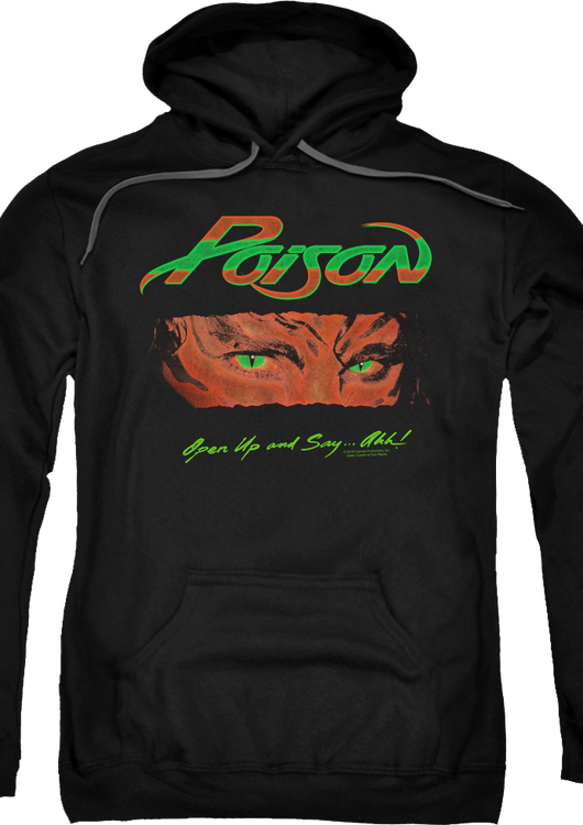 Open Up And Say Ahh Poison Hoodie - main product image