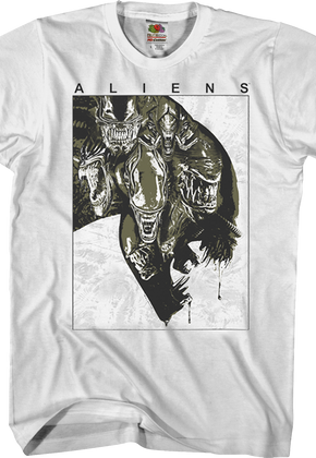 Open Wide Aliens T-Shirt