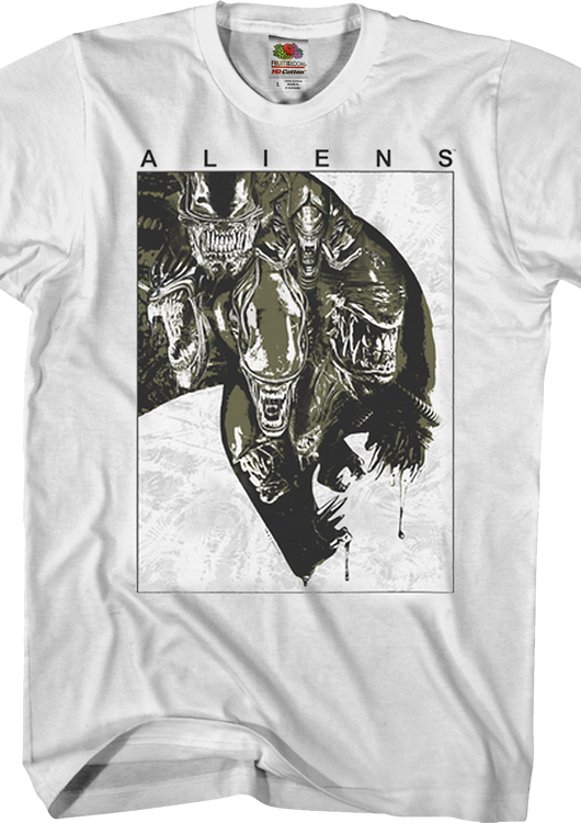 Open Wide Aliens T-Shirt - main product image