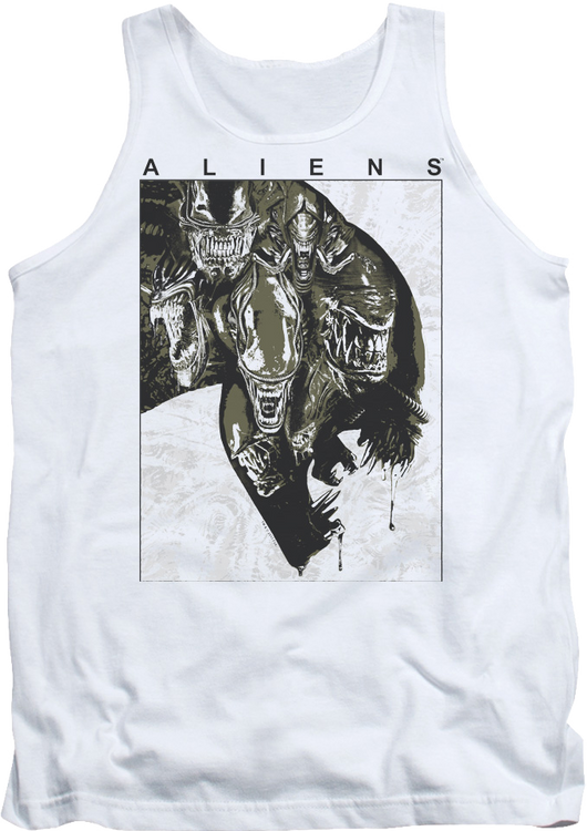 Open Wide Aliens Tank Top - main product image