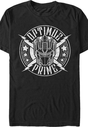 Optimus Prime Badge Transformers T-Shirt