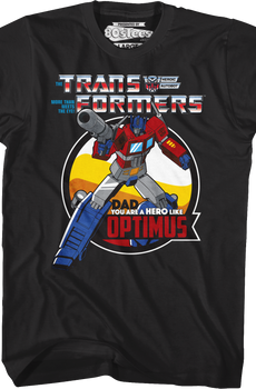 Optimus Prime Heroic Father's Day Transformers T-Shirt