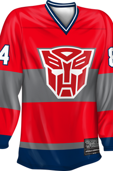Optimus Prime Hockey Jersey