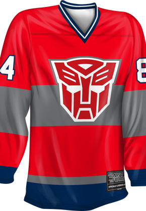 Optimus Prime Hockey Jersey