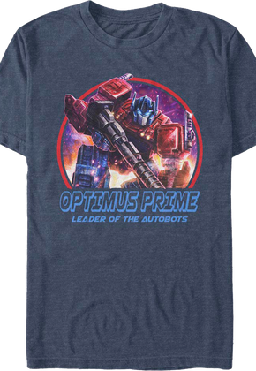 Optimus Prime Leader Of The Autobots Transformers T-Shirt