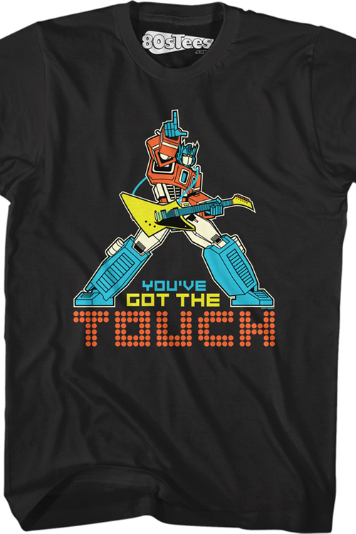 Optimus Prime Transformers: The Movie You've Got The Touch T-Shirt - main product image
