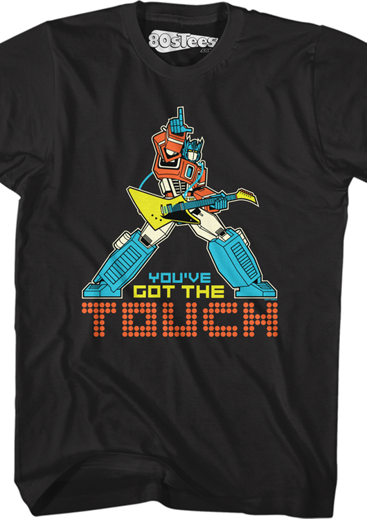 Optimus Prime Transformers: The Movie You've Got The Touch T-Shirt - main product image