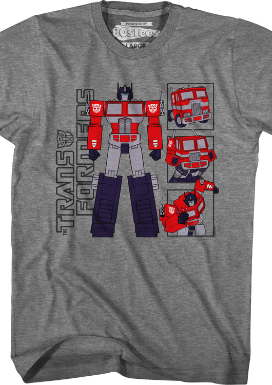 Optimus Prime True Leader Transformers T-Shirt - main product image