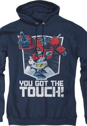 Optimus Prime You Got The Touch Transformers Hoodie