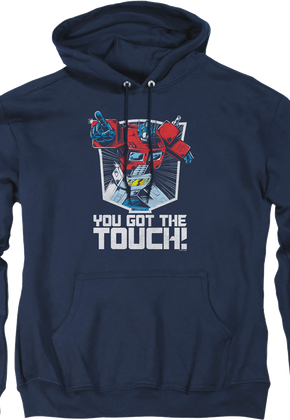 Optimus Prime You Got The Touch Transformers Hoodie