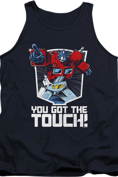 Optimus Prime You Got The Touch Transformers Tank Topmain product image