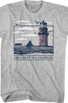 Orca Deep Sea Charters Jaws T-Shirt