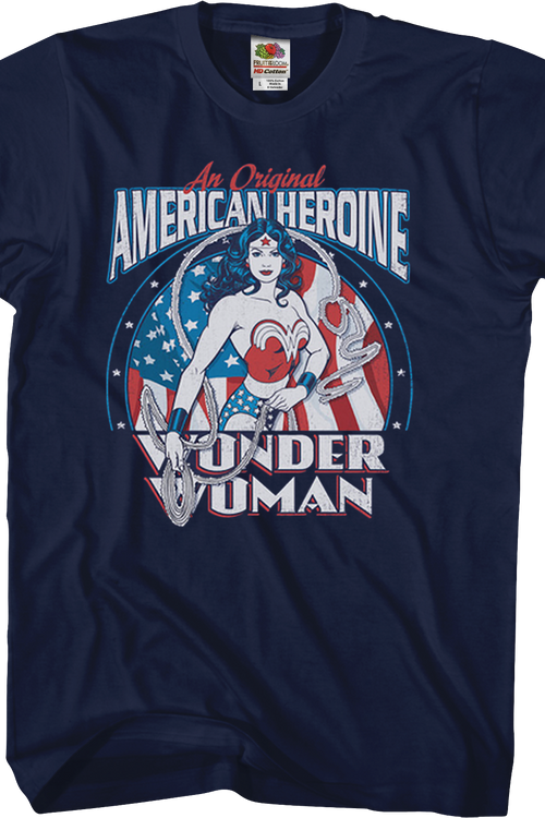 Original American Heroine Wonder Woman T-Shirtmain product image
