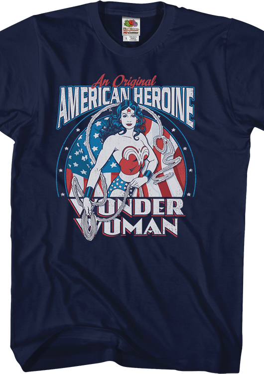 Original American Heroine Wonder Woman T-Shirt - main product image